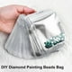 thumbnail image 5 of Paquete de 50 bolsas de almacenamiento de cuentas de pintura | Bolsas transparentes reutilizables con cierre hermético para materiales de manualidades, cuentas de arte, lentejuelas, joyas, 5 of 7