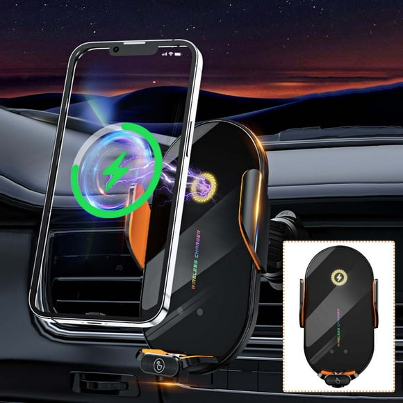 HOARBOEG Outside Auto-sensing Car Wireless Charger Transparent Model Car Bracket Mobile Phone Wireless Charger Clearance Sale
