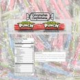 thumbnail image 3 of Sour Punch Straws 5 Pound Bulk Pack - Over 350 Individually Wrapped Pieces - Convenient and Tasty On-The-Go Snack - Low Fat, Low Sodium, Halal and Kosher Certified - In Cornershop Confections pack, 3 of 5