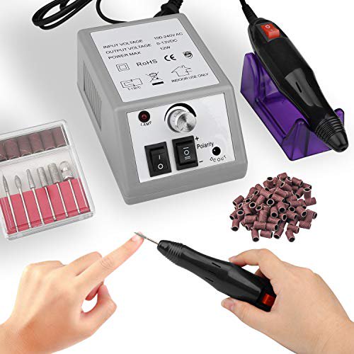 Electric Nail Drill Machine Nail File Drill Set Kit For Acrylic Nails Gel Nail Glazing Nail