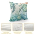 thumbnail image 4 of COMIO  Ocean Beach Throw Pillow Covers Seahorse Turtle Starfish Coastal Outdoor Decorative Pillows Soft Cushion Cases for Couch Sofa Bed Home Decor, 4 of 5