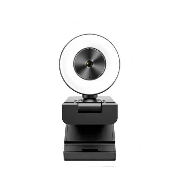 Webcam With Microphone For Desktop 1080P USB Plug And Play Fast AutoFocus 3-Step Adjustable Brightness For Live Streaming Recording Gaming