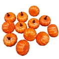 thumbnail image 2 of 12PCS Small Lifelike Artificial Pumpkins Fall Decor Set for Thanksgiving Table Halloween Party Supplies Home Decorations DIY Craft Projects Farmhouse Centerpiece Bowl Fillers, 2 of 6