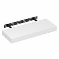 thumbnail image 4 of Furinno TANNA 9 x 24 2-in Thick Invisible Brackets Floating Shelves White, 4 of 4