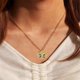 thumbnail image 4 of StatementNecklaces Women's Fashion I You Photo Album Box Pendant Necklace Jewelry--B-Model code 27664 B, 4 of 5