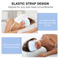 thumbnail image 4 of 1 Set/3pcs Artificial Silk Eye Mask Gift Set with Blindfold Hairband and Bag, 4 of 8
