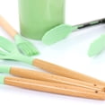 thumbnail image 2 of Silicone and Wood Cooking Utensils – Set of 12, 2 of 7
