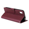 thumbnail image 4 of ForNova 3i/Y5 2019 PU Leather Protective Phone Case with 3 Cards Slots Bracket, 4 of 9