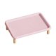 thumbnail image 1 of Mesa elevada para alimentar mascotas, soporte para comedero de gatos, lavable, protector de cuello, comida para gatos Rosa, 1 of 9