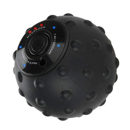 4-Speed Electric Massage Ball, Hips Feet Arms Back Neck Waist Trigger Point Vibrating Massager for for Sore Muscle Release, Deep Tissue Fitness Massaging, Relieve Muscle Pain and (Best Way To Relieve Hip Pain)