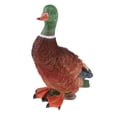 thumbnail image 2 of Adorno Artware de la estatua del marrón del ín de 9 '' para la decoración de la yarda marrón mallard marrón m Cola Estatuas de pato pato silvestre, 2 of 8