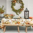 thumbnail image 3 of Thanksgiving Tablecloth, Fall Tablecloth With Pumpkin Leaves Autumn Tablecloth, Waterproof Thanksgiving Table Cloths For Thanksgiving Decor, Thanksgiving Tablecloth For Rectangle Tables 60 X 102, 3 of 6