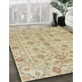 thumbnail image 2 of Ahgly Company Indoor Round Abstract Brown Abstract Area Rugs, 8' Round, 2 of 6
