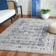 thumbnail image 2 of SAFAVIEH Odyssey Edmond Damask Area Rug, Grey/Navy, 9' x 12', 2 of 8
