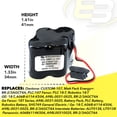 thumbnail image 7 of 10pc PLC Computer Backup Battery for Ge Fanuc 18T Series A98L-0031-0025, 7 of 7