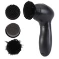 thumbnail image 1 of 1 Set Electric Shoe Polisher with Brushes Leather Shoes Care Machine (Black), 1 of 2