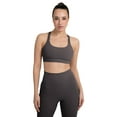 thumbnail image 4 of YITTY Active Women's and Women's Plus UltraLuxe Strappy Medium Impact Bra, Athleisure, 4-Way-Stretch, Sizes XS-4X, 4 of 6