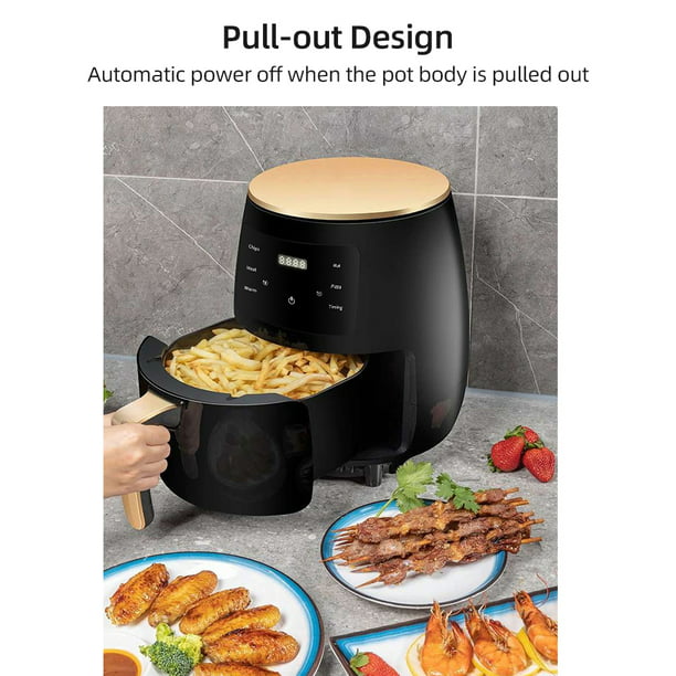 Fryer Home Multifunctional Smart with Touch Screen Large 1200W High Power Electric Oven Can Be Scheduled Walmart.com