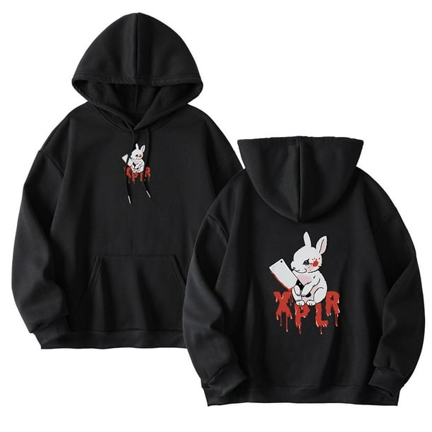 XPLR Sudadera con capucha de conejo Sam Colby Merch ropa de calle dulce sudadera de manga larga sudaderas con capucha de invierno Walmart en linea