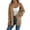 Khaki, variant on Gyexs Cardigan Sweaters for Women Long Sleeve Crochet Cardigan Fall Winter Homewear Clothes (Khaki, Size S)