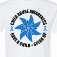 thumbnail image 4 of Inktastic Child Abuse Awareness Save a Child and Speak Up T-Shirt, 4 of 5