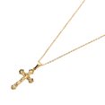 thumbnail image 2 of Cross Necklace, Metal Material Cross Pendant Chain  For Jewelry Making For Daily Wear, 2 of 8