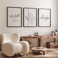 thumbnail image 3 of Set de decoración mural Heiple Quédate quieto y sé que soy un signo de Dios, 3 of 8