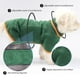 thumbnail image 3 of Labymos Perro Albornoz Toalla Perro Secado Capa, 3 of 7