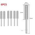thumbnail image 1 of 6 Pcs Diamond Coated Cylindrical Burr Chainsaw Sharpener Stone File 4/4.8/5.5mm, 1 of 9