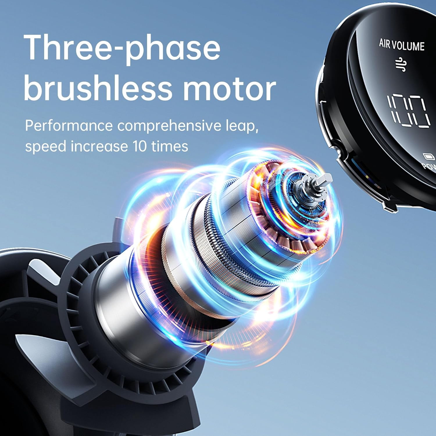 JISULIFE Portable Fan Pro1S 2025, 40Hrs Max Cooling Personal Handheld Fan with LED Display,Metal Shell, 9700RPM Powerful,5000mAh Battery, travel essentials, gifts for women, men-Dark Gray