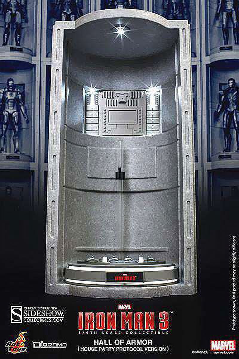 Iron Man Diorama Series Hall of Armor Collectible (House Party Protocol)