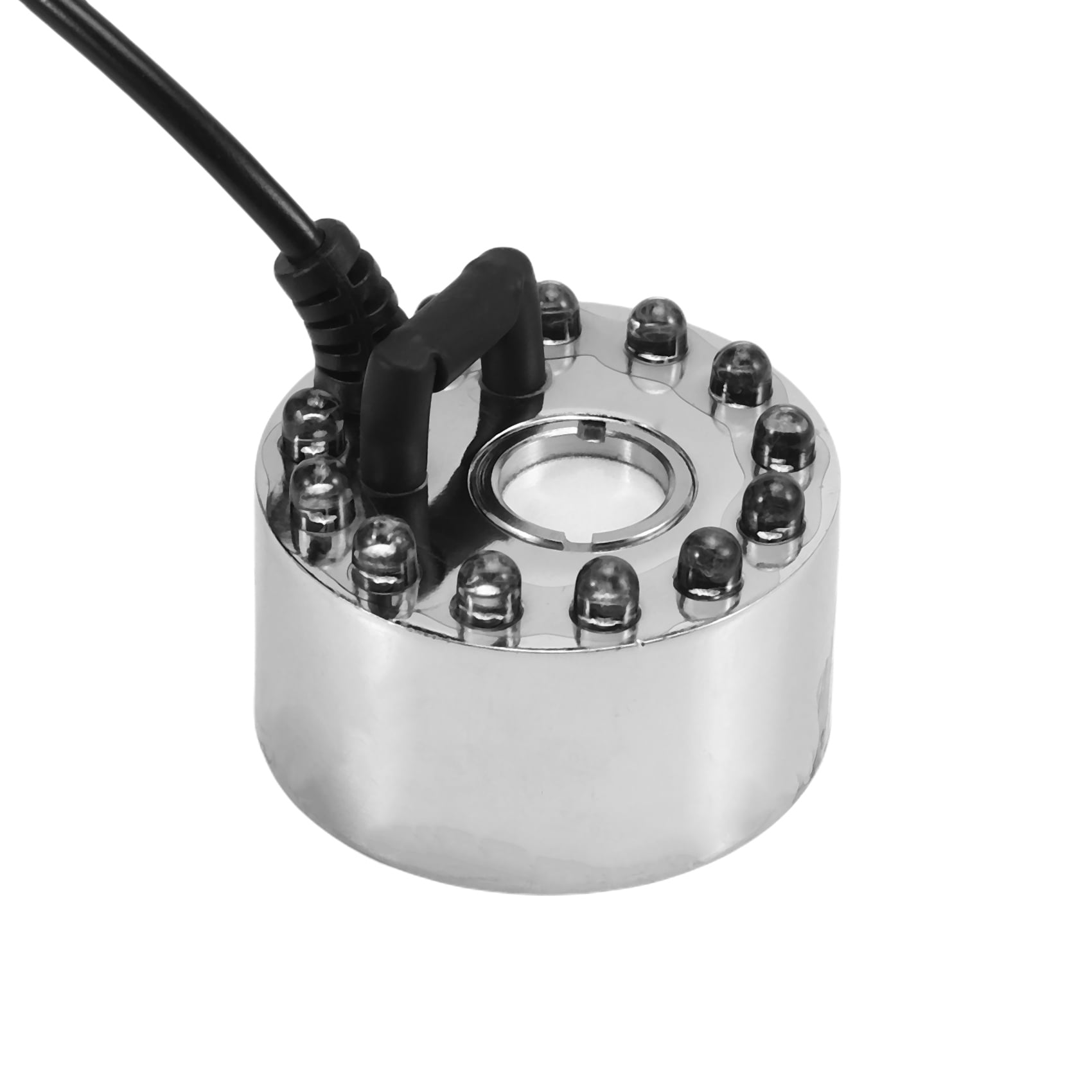3X Ultrasonic Mist Maker Fogger Water Fountain Pond 12 LED