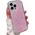 thumbnail image 6 of for iPhone Case,Cute Crystal Sparkle Sparkly Silicone Clear Soft Shockproof Phone Case (Green,iPhone 11 Pro Max), 6 of 6