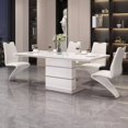 thumbnail image 2 of Foyer Design Dining Tables Console Hallway Bedside White Patio Dining Tables Restaurant Mesa De Cocina Minimalist Furniture My Lux Decor Round, 2 of 6