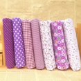 thumbnail image 1 of MINGYG Series 7 Piece Sewing DIY Pre-Cut Bundle Charm 100% Cotton Quilt Fabric, 1 of 6