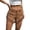 shorts 65#Brown, variant on Women's Cowboy Fringe Shorts Retro High Waist Button Closure Solid Color Shorts with Suede Texture and Fringe Hem Trendy