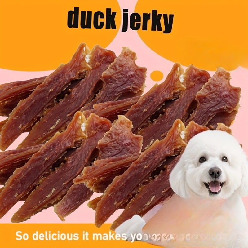 Tender Touch All-Natural Duck Dog Treats Variety Pack - Duck Sweet Potato Fries (200g), Duck Milk Sticks (200g), & Duck Jerky Strips (200g) - High Protein & Low Sensitivity, 21.2 oz (600g Total)