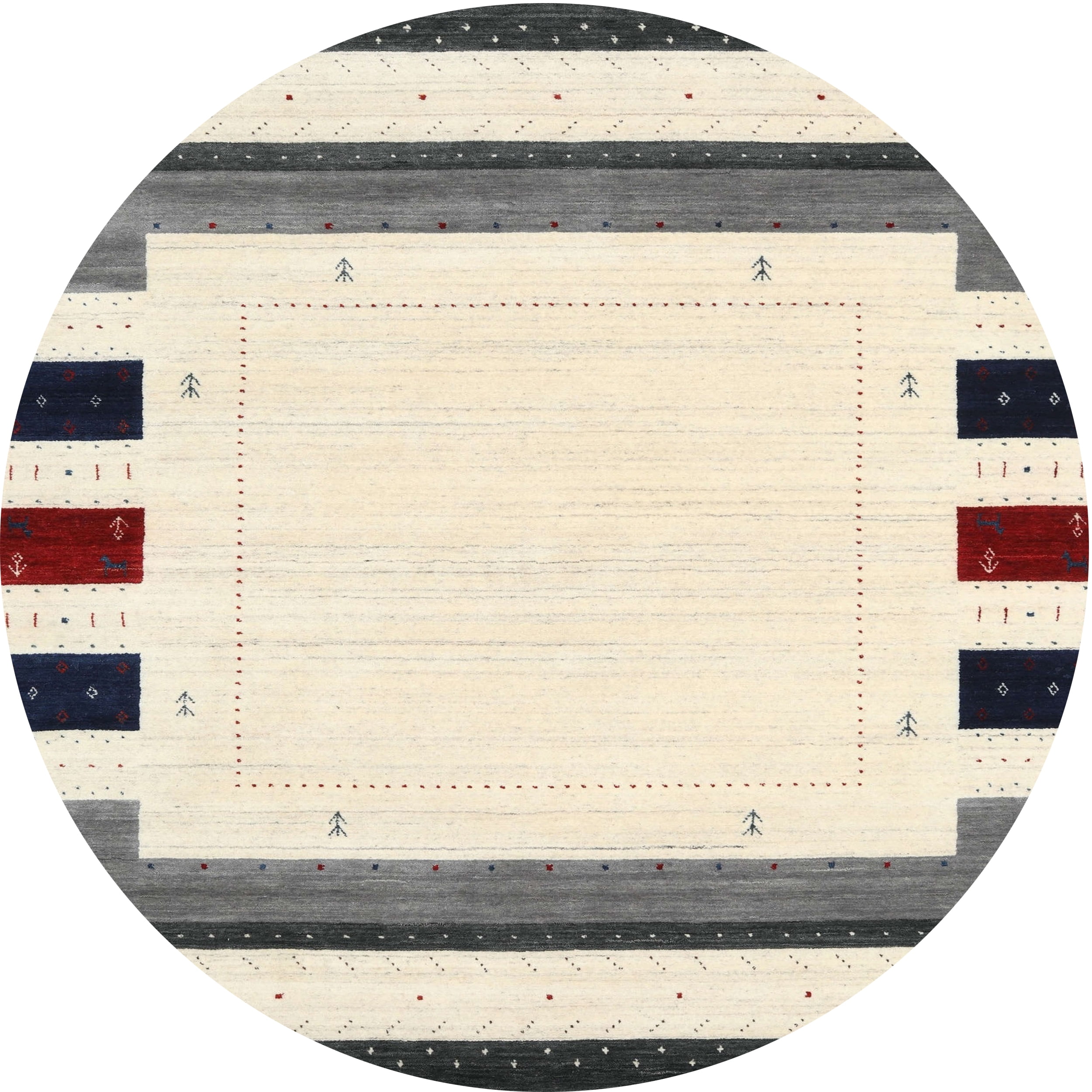Round Rug Army Ahgly Company Indoor Round Contemporary Army Brown Solid Area Rugs, 5 ...