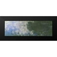 thumbnail image 2 of Monet, Claude 14x7 Black Modern Framed Museum Art Print Titled - Water Lilies (Nympheas) X, 2 of 5