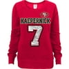 NFL Juniors San Francisco 49ers Kaepernick Scoop Neck Sweatshirt