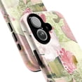 thumbnail image 2 of Vintage Floral Patchwork Phone Case, Pastel Pink Green Garden Style iPhone Cover, Elegant Protective Case for iPhone 17 16 15 14 13 12 11 Pro Max Plus Mini, 2 of 6