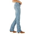 thumbnail image 5 of Wrangler Willow - Jeans de equitación para Mujer con Cintura de Tiro Medio, Corte de Bota, Lavado Claro, 1-32, 5 of 5
