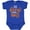 Royal Blue, variant on Inktastic Thanksgiving I'll Bring the Rolls in Orange Boys or Girls Baby Bodysuit