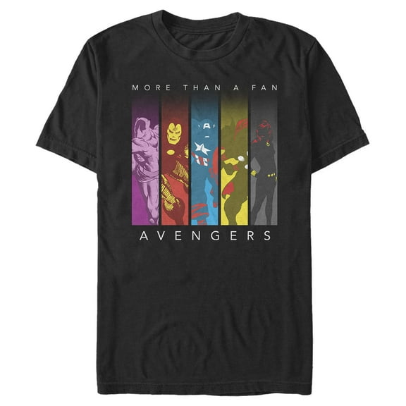 Men's Marvel Silo Tile Graphic Tee Black 5X Large