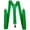 Green, variant on UDIYO Men Suspender Elastic Adjustable Y Back Metal Clip Slim Clothing Accessories High Tensile Solid Color Unisex Male Female Suspender for Daily Life