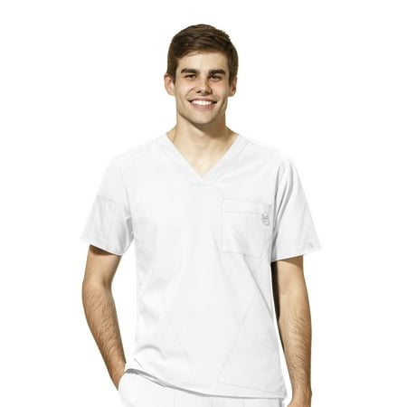 

WonderWink W123 6355-Men s V-Neck Scrub Top