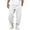 A-White, variant on Wlynlyn Mens Cuffed Sweatpants Straight Leg Baggy Joggers Elastic Waist Drawstring Athletic Loose Sweat Pants with Pockets(X-Large,White)