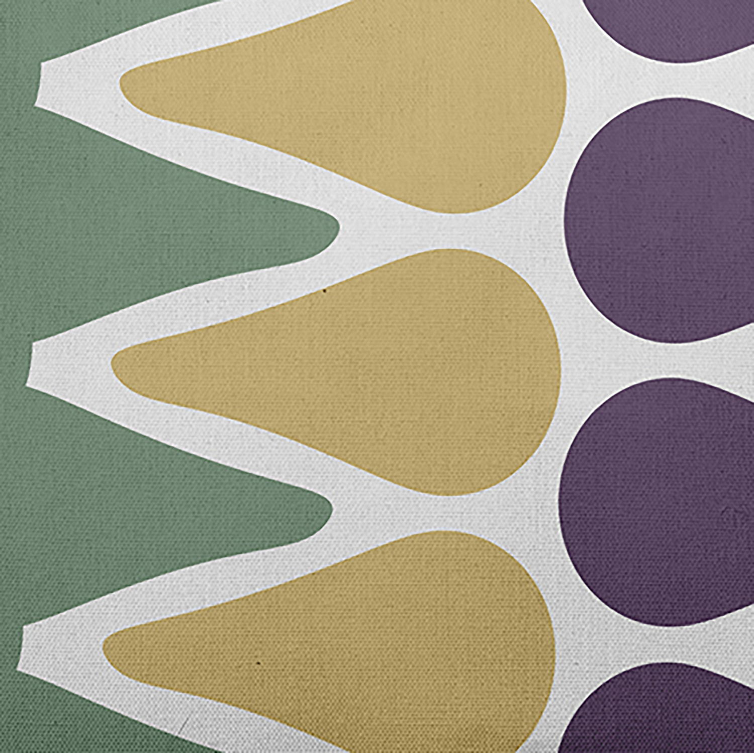 Simply Daisy, 14" x 20" Multi Colored Picks Green Abstract Decorative Outdoor Pillow