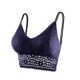 thumbnail image 1 of Gibobby Sujetador de encaje Camisola Bralette Sujetador bandeau Sujetador de encaje Mujeres Niñas Deportes Dail Favo Sujetadores deportivos para mujer(Azul oscuro,XL), 1 of 4