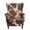 Pink Watercolor Rose, variant on Cugasmaru Red Winter Village Wingback Chair Covers Stretch Spandex Wing Chair Slipcovers Non-Slip Single Seater Sofa Cover for Living Room